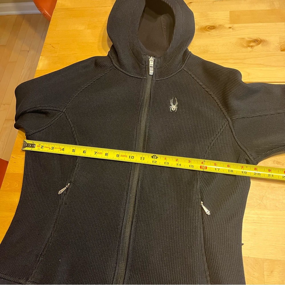 Spyder Core Ski Sweater Knit Full Zip Jacket Women's Size Large - Picture 8 of 9